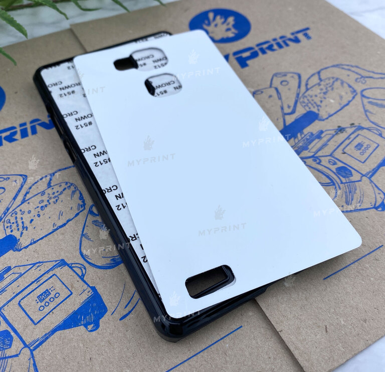 Чехол для сублимации 2D пластиковый (PC) для Huawei Mate 7 черный (3162) 