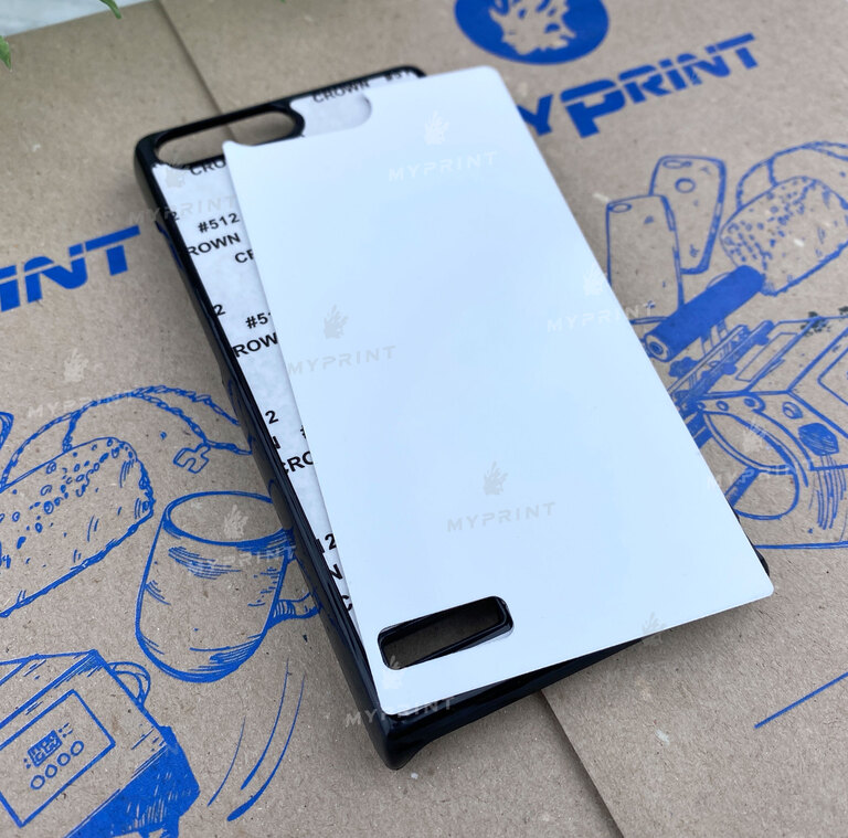 Чехол для сублимации 2D пластиковый (PC) для Huawei Ascend P7 mini черный (3166)  Чехол для сублимации 2D пластиковый (PC) для Huawei Ascend P7 mini черный (3166)