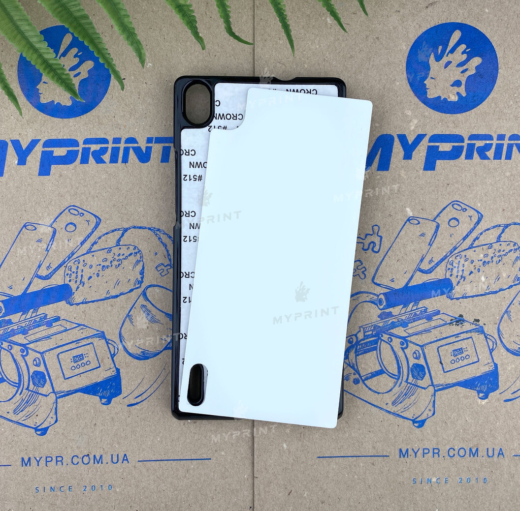 Cover for sublimation 2D plastic (PC) for Huawei Ascend P7 black (3170) - фото 1 Cover for sublimation 2D plastic (PC) for Huawei Ascend P7 black (3170) - фото 1 - Blanks for sublimation
