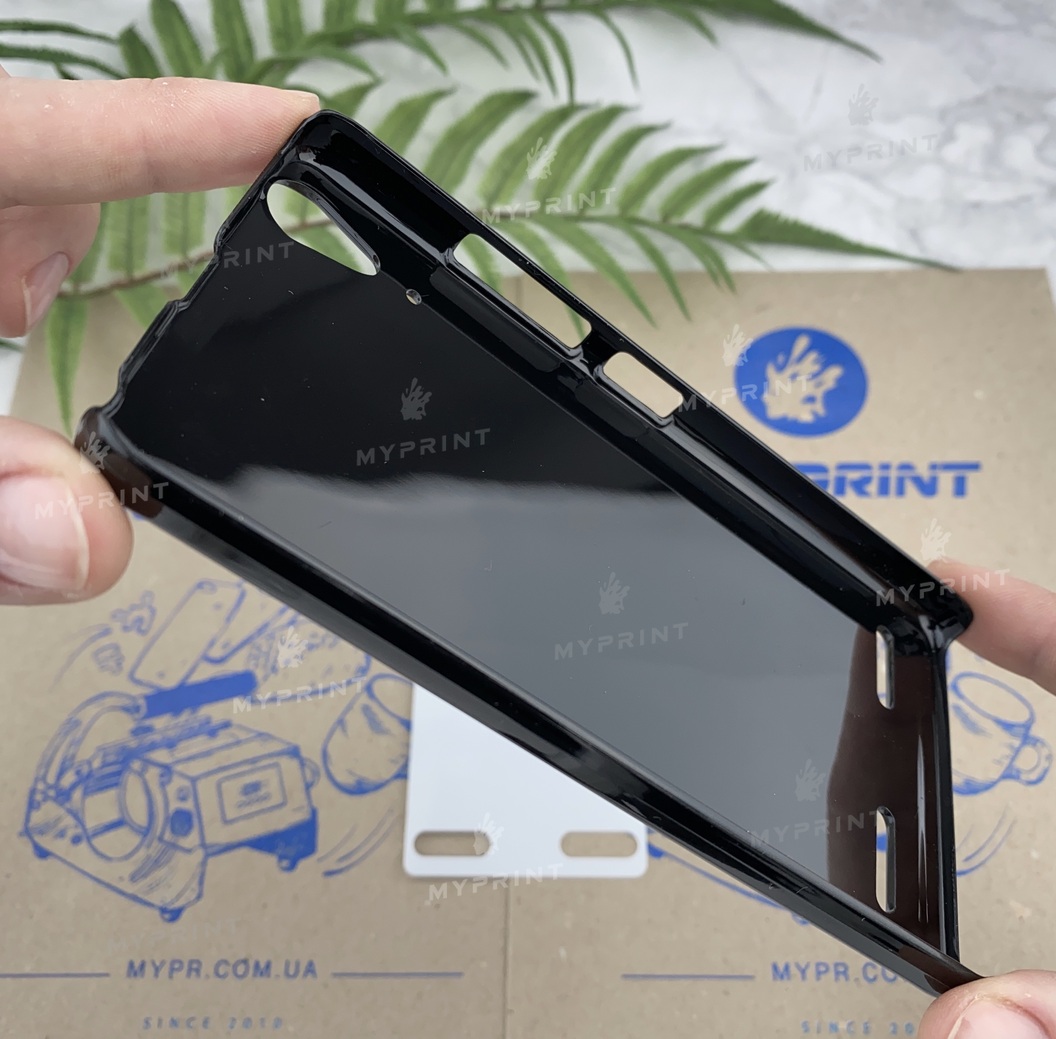 Чохол для сублімації 2D пластиковий (PC) для Lenovo A6000 чорний (3182) - фото 4 Чохол для сублімації 2D пластиковий (PC) для Lenovo A6000 чорний (3182) - фото 4 - Заготовки для сублімації