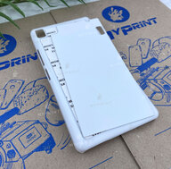 Cover for sublimation 2D plastic (PC) for Lenovo A7000 white (3187) - фото 2 Cover for sublimation 2D plastic (PC) for Lenovo A7000 white (3187) - фото 2 - Blanks for sublimation