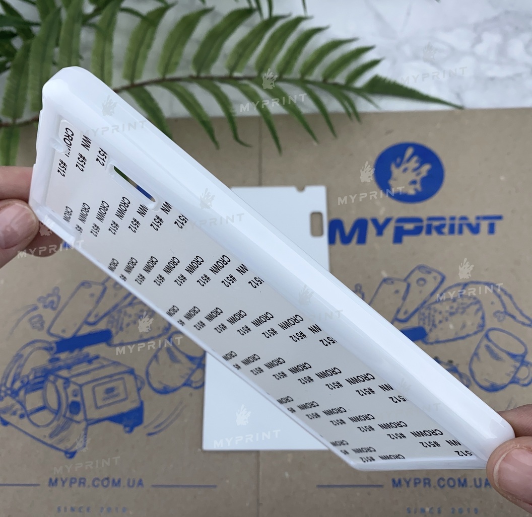 Cover for sublimation 2D plastic (PC) for Lenovo A7000 white (3187) - фото 3 Cover for sublimation 2D plastic (PC) for Lenovo A7000 white (3187) - фото 3 - Blanks for sublimation