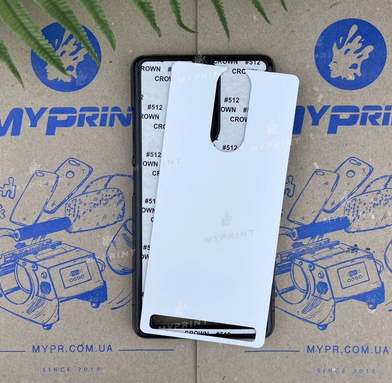 Чехол для сублимации 2D пластиковый (PC) для Lenovo K5 Note черный (4006)  Чехол для сублимации 2D пластиковый (PC) для Lenovo K5 Note черный (4006)