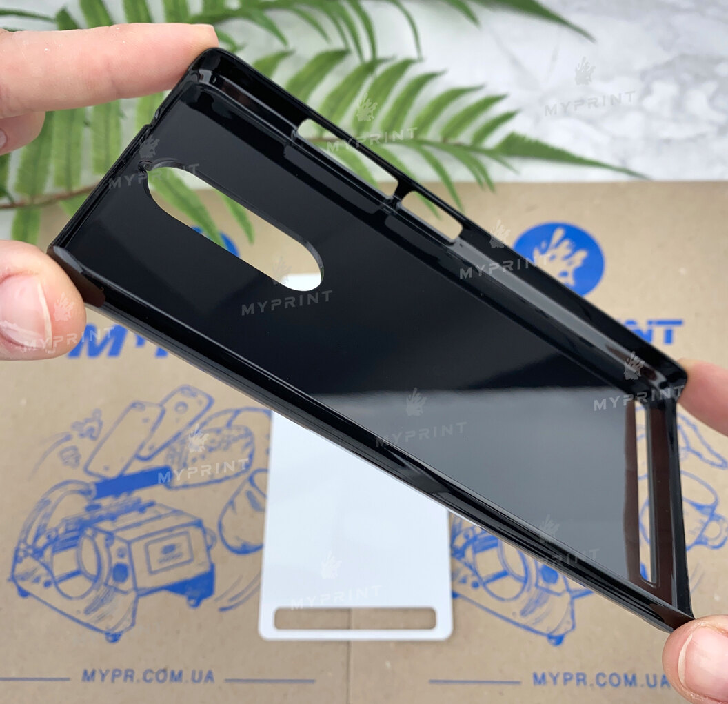 Чехол для сублимации 2D пластиковый (PC) для Lenovo K5 Note черный (4006) - фото 4 Чехол для сублимации 2D пластиковый (PC) для Lenovo K5 Note черный (4006) - фото 4 - Заготовки для сублимации
