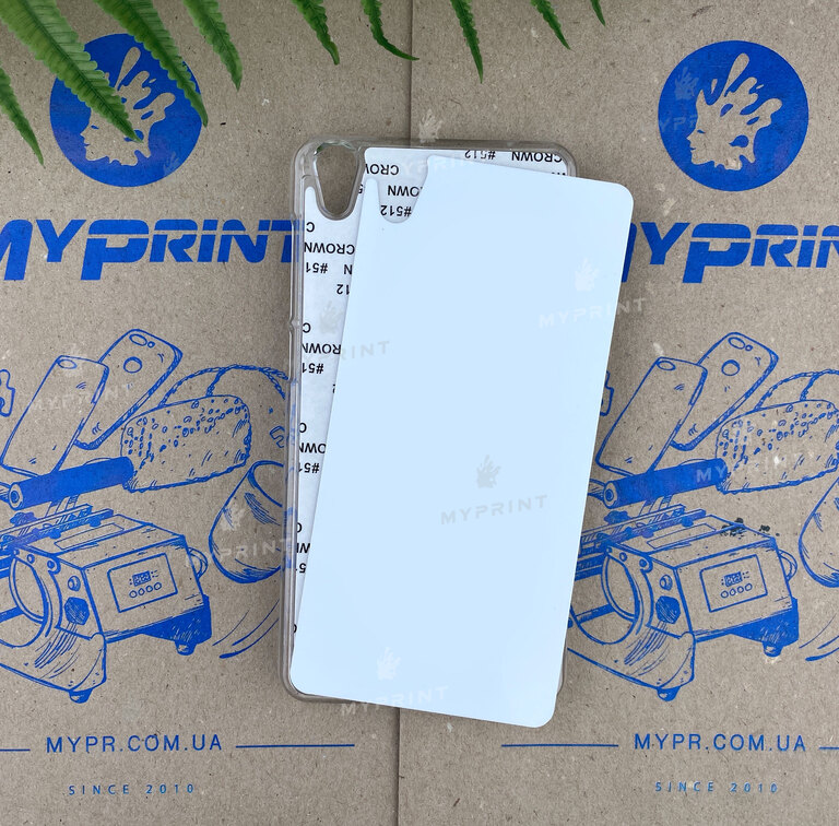 Cover for sublimation 2D plastic (PC) for Lenovo S850 transparent (3180)  Cover for sublimation 2D plastic (PC) for Lenovo S850 transparent (3180)