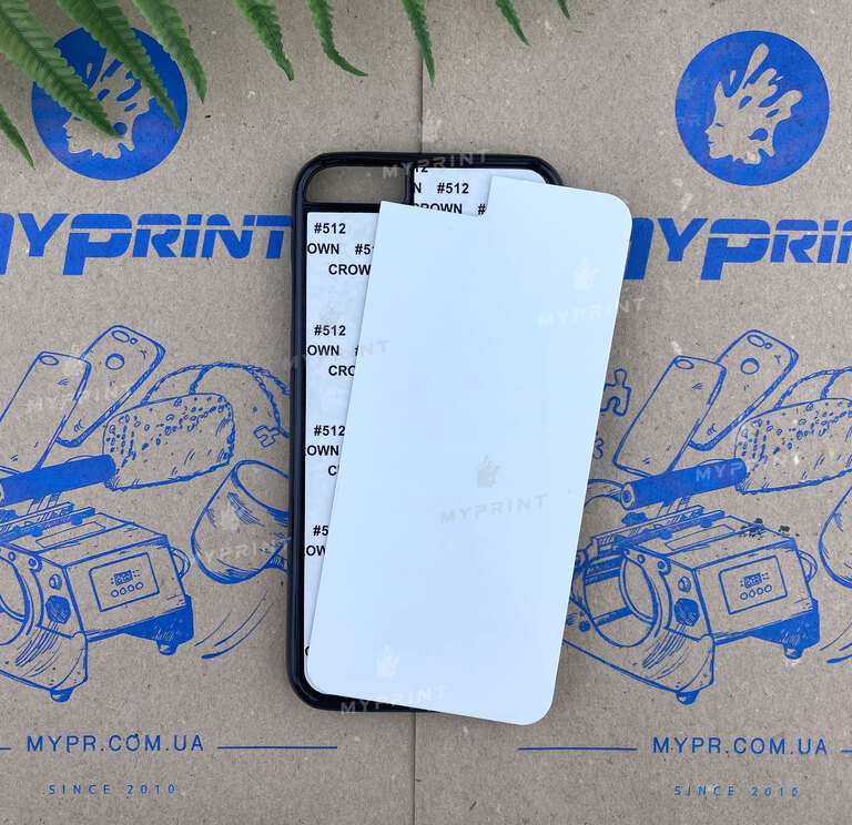 Cover for sublimation 2D plastic (PC) for iPhone 6 / 6S black (3074)  Cover for sublimation 2D plastic (PC) for iPhone 6 / 6S black (3074)