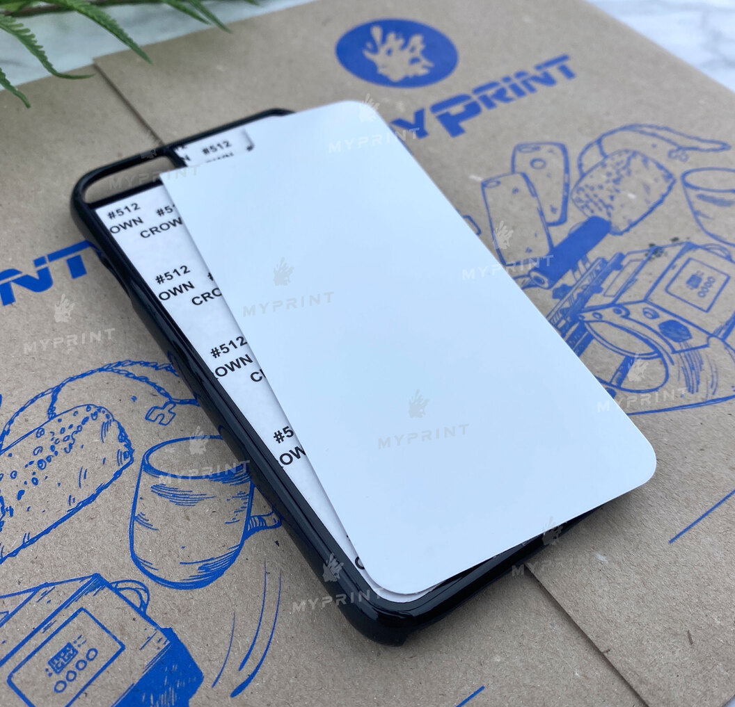 Чохол для сублімації 2D пластиковий (PC) для iPhone 6 / 6S чорний (3074) - фото 2 Чохол для сублімації 2D пластиковий (PC) для iPhone 6 / 6S чорний (3074) - фото 2 - Заготовки для сублімації