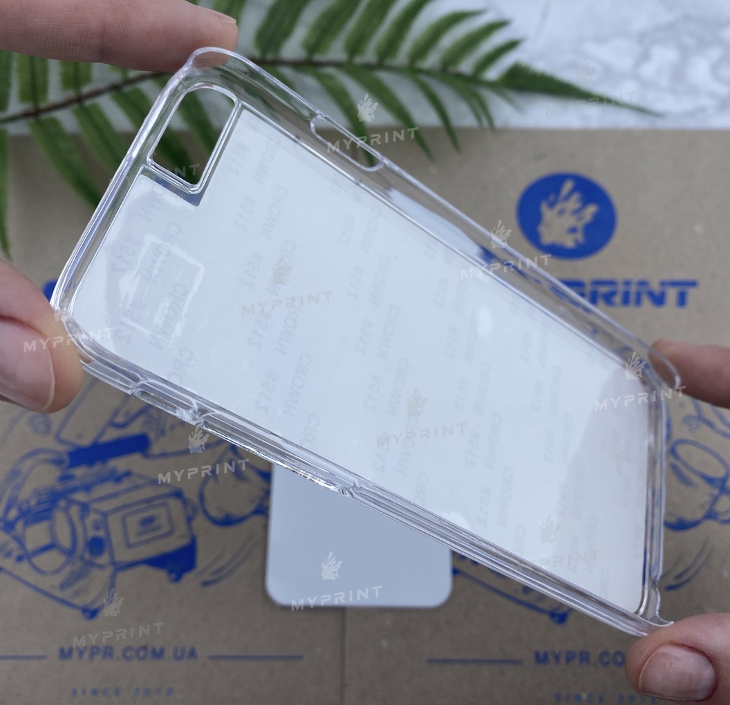 Чохол для сублімації 2D пластиковий (PC) для iPhone 6 / 6S прозорий (3076) - фото 4 Чохол для сублімації 2D пластиковий (PC) для iPhone 6 / 6S прозорий (3076) - фото 4 - Заготовки для сублімації