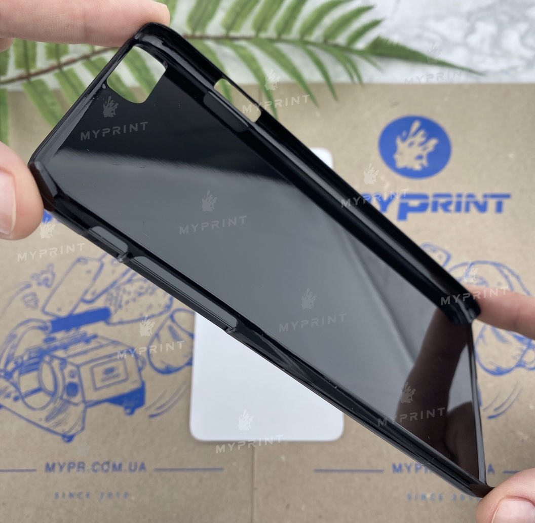 Cover for sublimation 2D plastic (PC) for iPhone 6 Plus / 6S Plus black (3082) - фото 4 Cover for sublimation 2D plastic (PC) for iPhone 6 Plus / 6S Plus black (3082) - фото 4 - Blanks for sublimation
