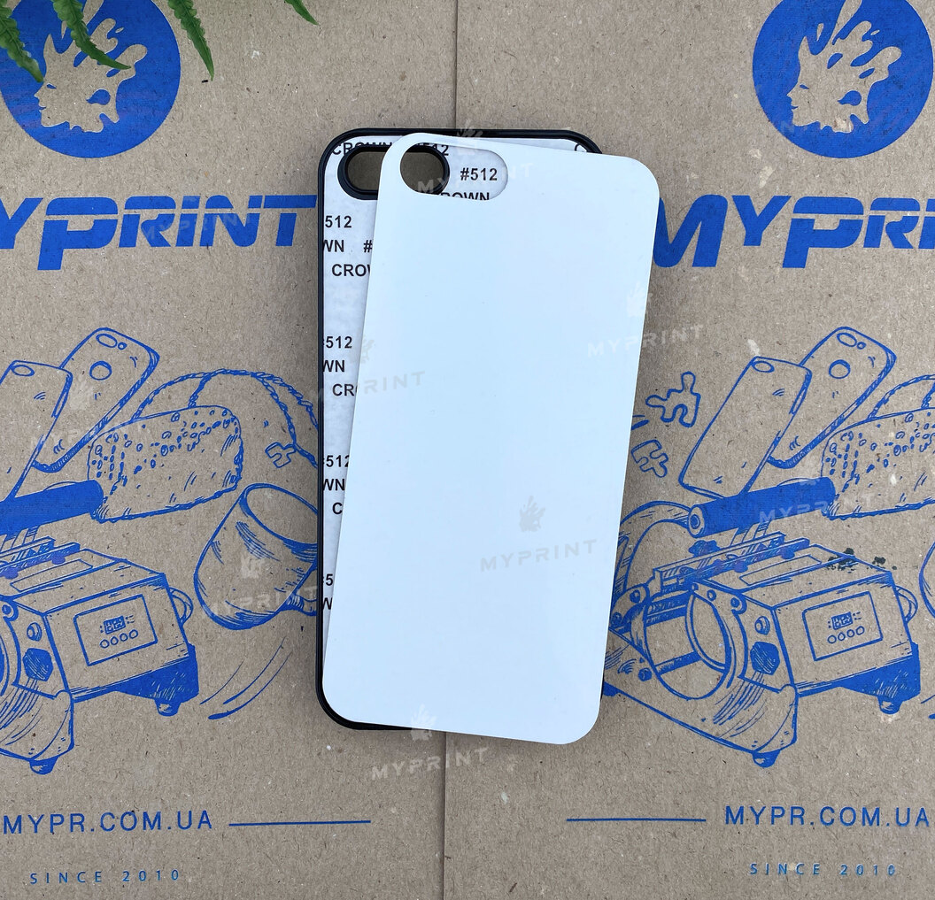 Чехол для сублимации 2D пластиковый (PC) для iPhone 5/5S черный (3078) - фото 1 Чехол для сублимации 2D пластиковый (PC) для iPhone 5/5S черный (3078) - фото 1 - Заготовки для сублимации
