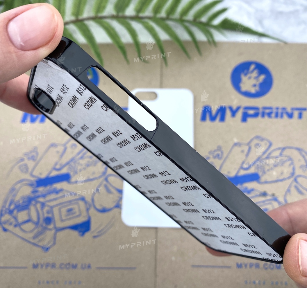 Чехол для сублимации 2D пластиковый (PC) для iPhone 5/5S черный (3078) - фото 3 Чехол для сублимации 2D пластиковый (PC) для iPhone 5/5S черный (3078) - фото 3 - Заготовки для сублимации