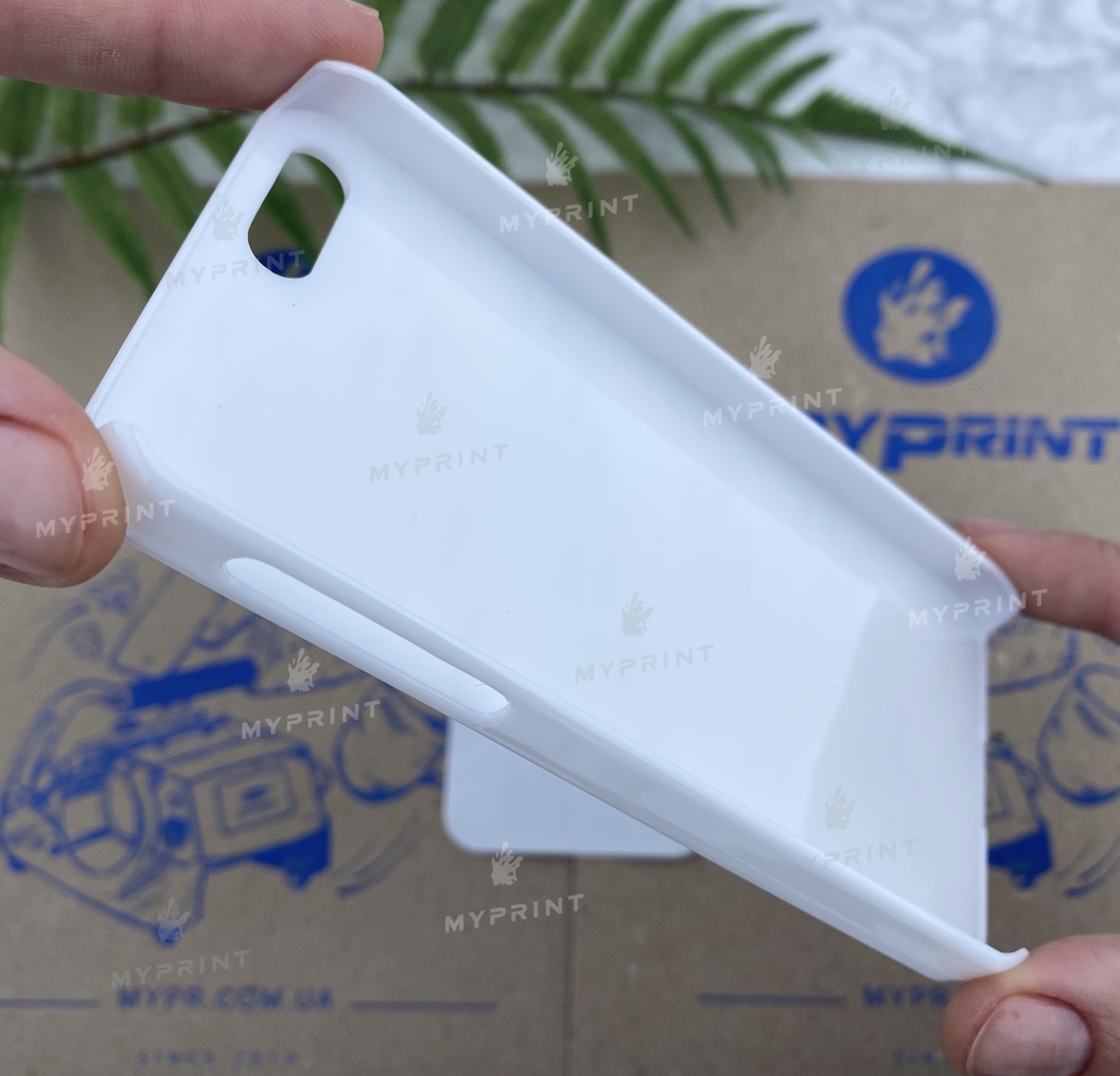 Чехол для сублимации 2D пластиковый (PC) для iPhone 5/5S белый (3079) - фото 4 Чехол для сублимации 2D пластиковый (PC) для iPhone 5/5S белый (3079) - фото 4 - Заготовки для сублимации