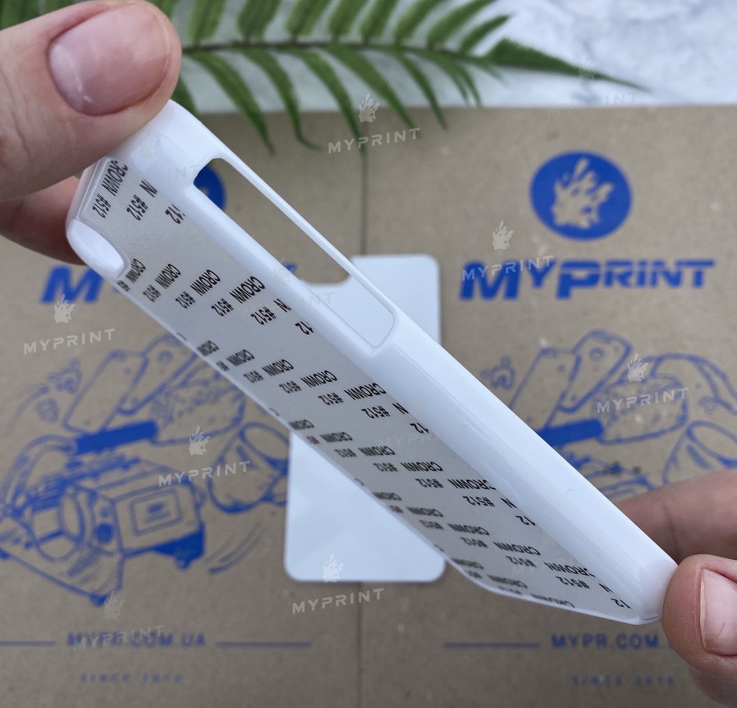 Чохол для сублімації 2D пластиковий (PC) для iPhone 5C білий (3087) - фото 3 Чохол для сублімації 2D пластиковий (PC) для iPhone 5C білий (3087) - фото 3 - Заготовки для сублімації