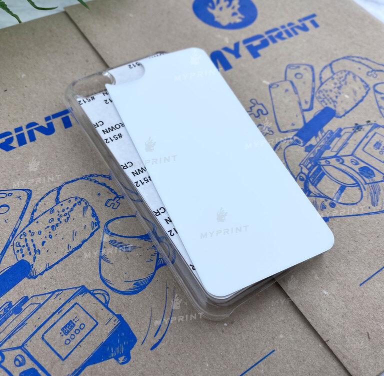 Чохол для сублімації 2D пластиковий (PC) для iPhone 5C прозорий (3088) 