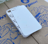 Чохол для сублімації 2D пластиковий (PC) для iPhone 4 / 4S білий (3091) - фото 2 Чохол для сублімації 2D пластиковий (PC) для iPhone 4 / 4S білий (3091) - фото 2 - Заготовки для сублімації