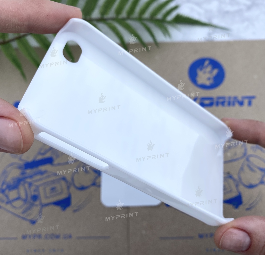Чохол для сублімації 2D пластиковий (PC) для iPhone 4 / 4S білий (3091) - фото 4 Чохол для сублімації 2D пластиковий (PC) для iPhone 4 / 4S білий (3091) - фото 4 - Заготовки для сублімації