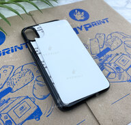 Cover for sublimation 2D plastic (PC) for iPhone X black (4201) - фото 2 Cover for sublimation 2D plastic (PC) for iPhone X black (4201) - фото 2 - Blanks for sublimation
