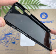 Cover for sublimation 2D plastic (PC) for iPhone X black (4201) - фото 4 Cover for sublimation 2D plastic (PC) for iPhone X black (4201) - фото 4 - Blanks for sublimation