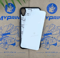 Чехол для сублимации 2D пластиковый (PC) для iPhone XR черный (4415) - фото 1 Чехол для сублимации 2D пластиковый (PC) для iPhone XR черный (4415) - фото 1 - Заготовки для сублимации