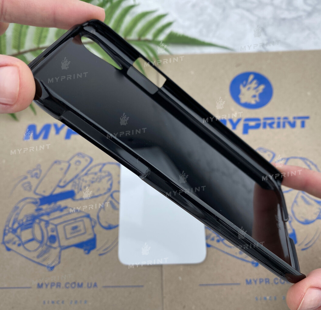 Чехол для сублимации 2D пластиковый (PC) для iPhone XR черный (4415) - фото 4 Чехол для сублимации 2D пластиковый (PC) для iPhone XR черный (4415) - фото 4 - Заготовки для сублимации