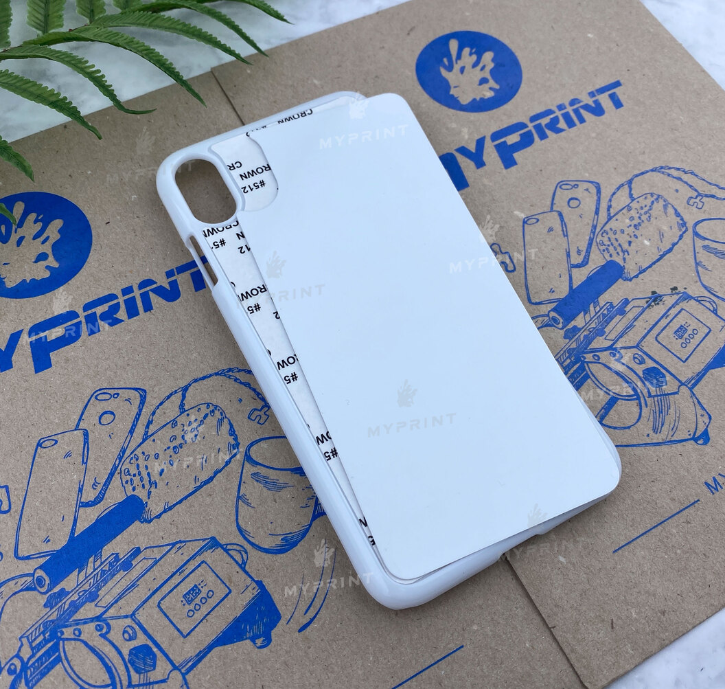 Чохол для сублімації 2D пластиковий (PC) для iPhone XS Max білий (4418) - фото 2 Чохол для сублімації 2D пластиковий (PC) для iPhone XS Max білий (4418) - фото 2 - Заготовки для сублімації