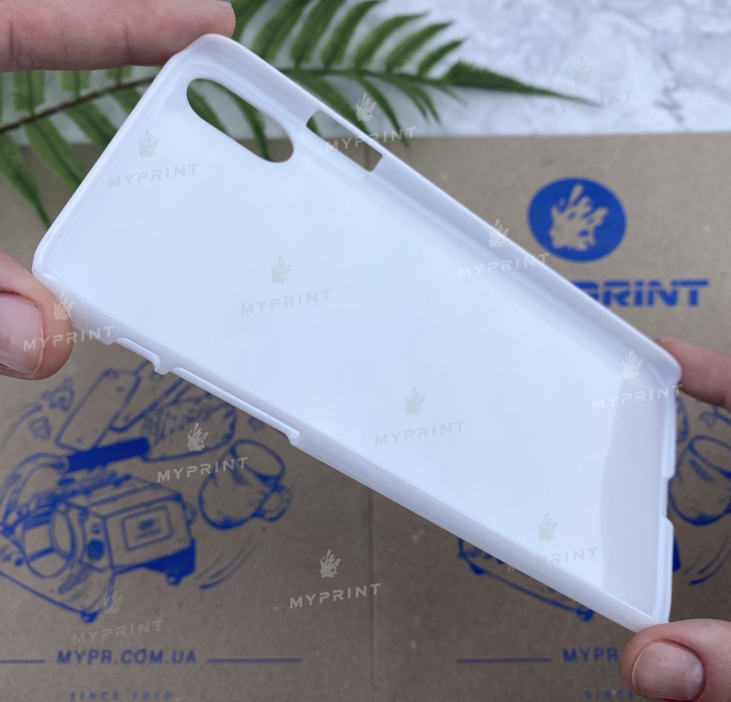 Чохол для сублімації 2D пластиковий (PC) для iPhone XS Max білий (4418) - фото 4 Чохол для сублімації 2D пластиковий (PC) для iPhone XS Max білий (4418) - фото 4 - Заготовки для сублімації