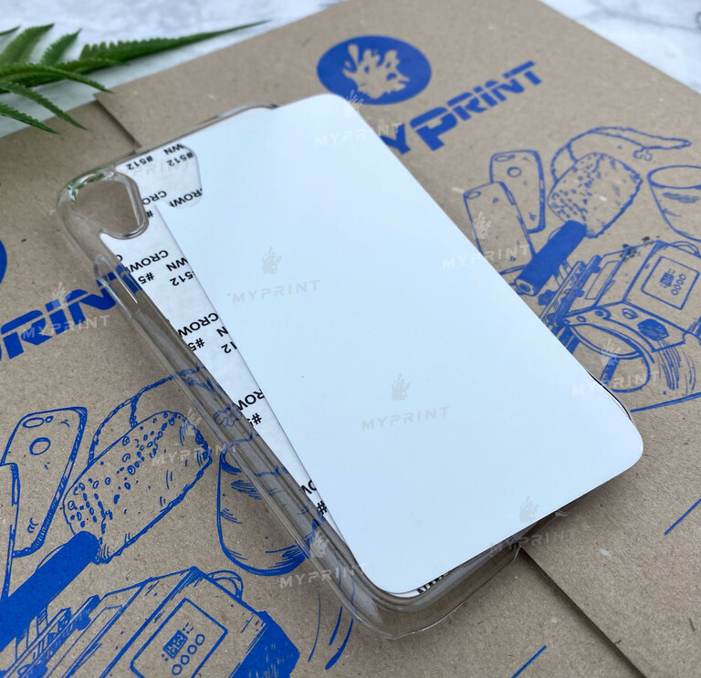 Case for sublimation 2D plastic (PC) for iPhone XR transparent (4416)  Case for sublimation 2D plastic (PC) for iPhone XR transparent (4416)