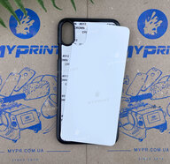 Чехол для сублимации 2D пластиковый (PC) для iPhone XS Max  черный (4419) - фото 1 Чехол для сублимации 2D пластиковый (PC) для iPhone XS Max  черный (4419) - фото 1 - Заготовки для сублимации