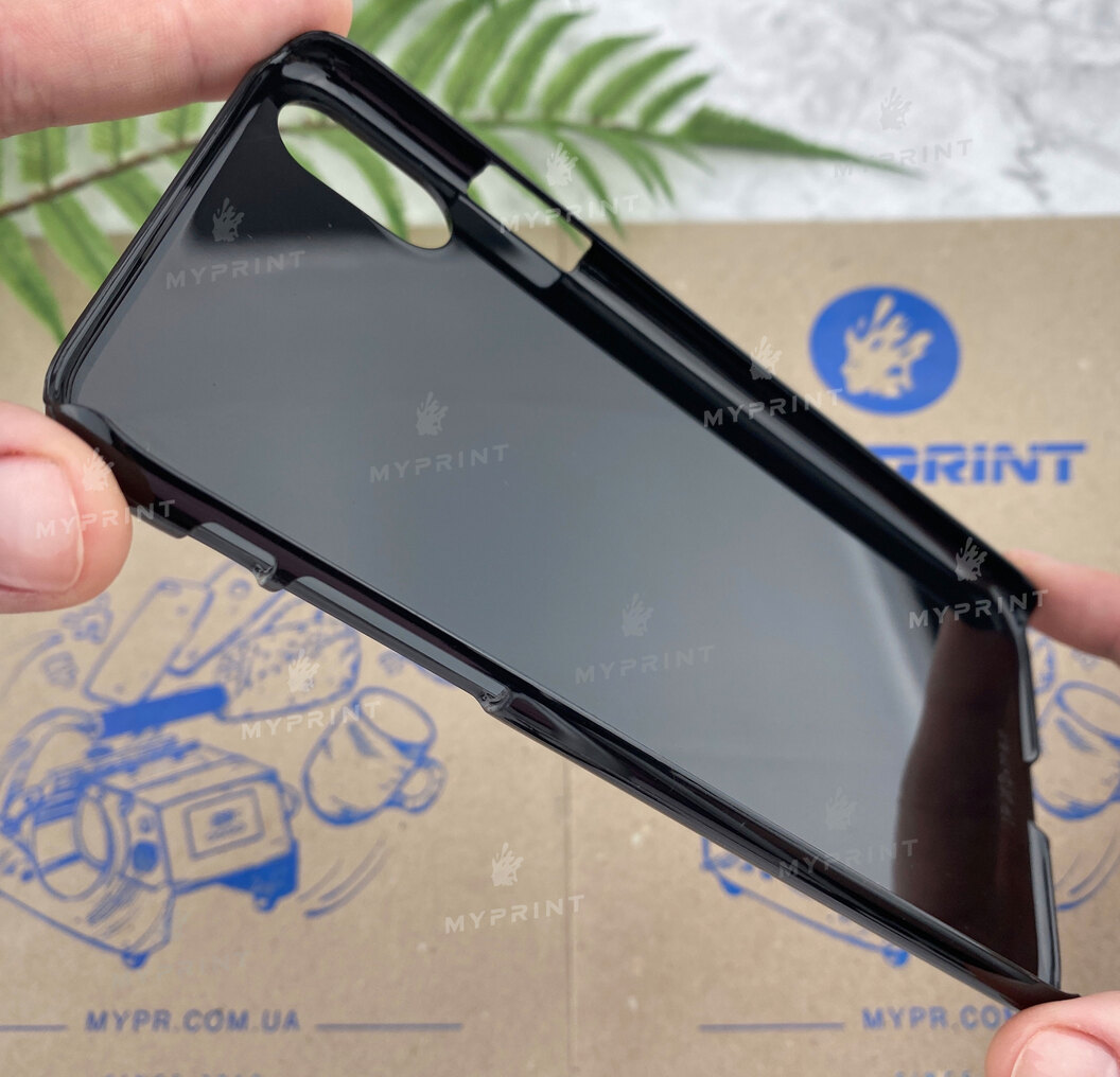 Чехол для сублимации 2D пластиковый (PC) для iPhone XS Max  черный (4419) - фото 4 Чехол для сублимации 2D пластиковый (PC) для iPhone XS Max  черный (4419) - фото 4 - Заготовки для сублимации