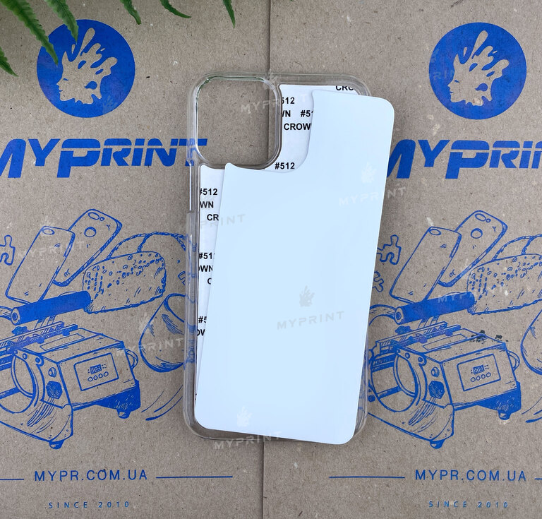 Чохол для сублімації 2D пластиковий (PC) для iPhone 11 Pro прозорий (5839) 