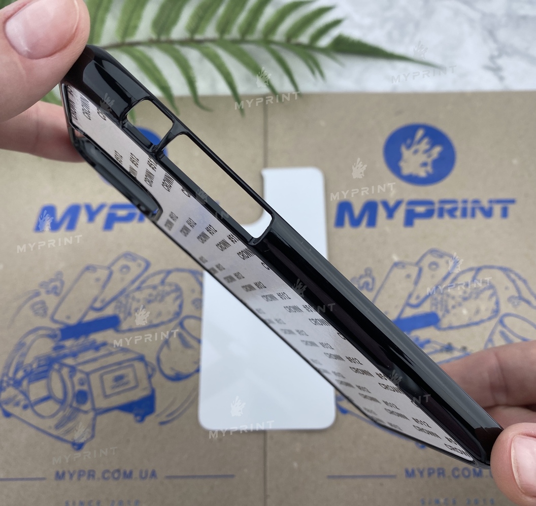 Чохол для сублімації 2D пластиковий (PC) для iPhone 11 Pro чорний (5840) - фото 3 Чохол для сублімації 2D пластиковий (PC) для iPhone 11 Pro чорний (5840) - фото 3 - Заготовки для сублімації