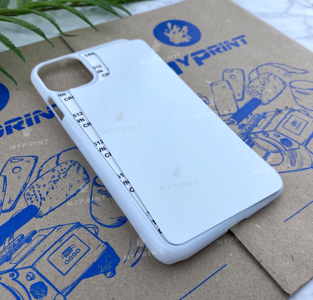 Cover for sublimation 2D plastic (PC) for iPhone 11 Pro Max white (5842) - фото 2 Cover for sublimation 2D plastic (PC) for iPhone 11 Pro Max white (5842) - фото 2 - Blanks for sublimation