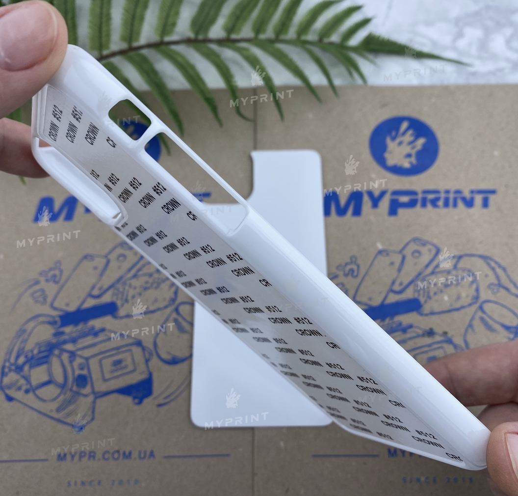 Cover for sublimation 2D plastic (PC) for iPhone 11 Pro Max white (5842) - фото 3 Cover for sublimation 2D plastic (PC) for iPhone 11 Pro Max white (5842) - фото 3 - Blanks for sublimation