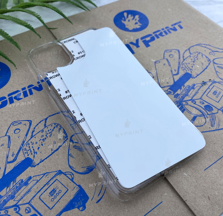 Чохол для сублімації 2D пластиковий (PC) для iPhone 11 Pro Max прозорий (5843) 