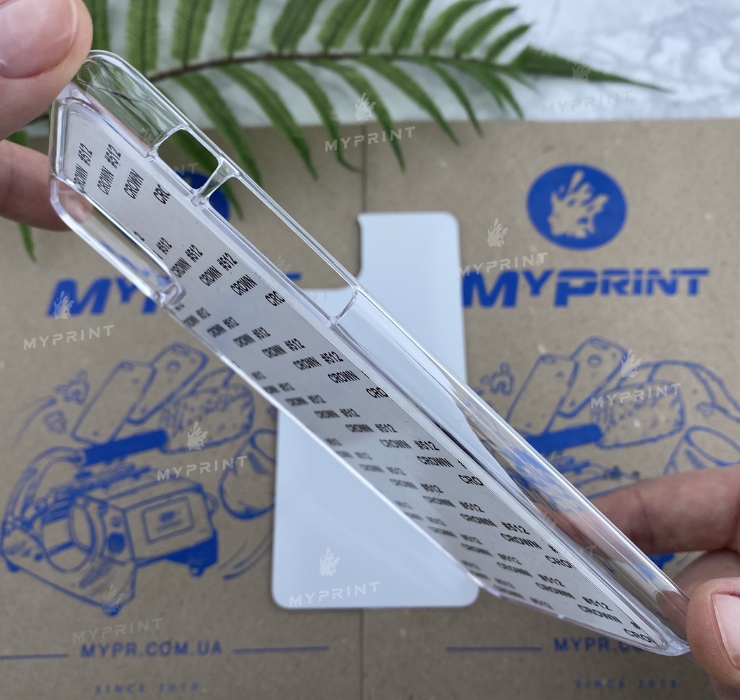 Чохол для сублімації 2D пластиковий (PC) для iPhone 11 Pro Max прозорий (5843) - фото 3 - Заготовки для сублімації