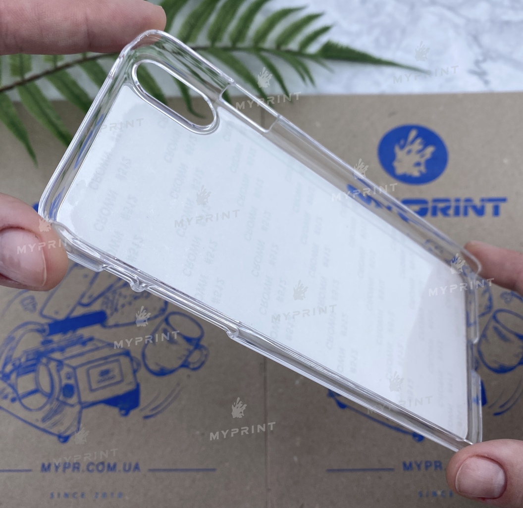 Чехол для сублимации 2D пластиковый (PC) для iPhone XS Max  прозрачный (4420) - фото 4 Чехол для сублимации 2D пластиковый (PC) для iPhone XS Max  прозрачный (4420) - фото 4 - Заготовки для сублимации