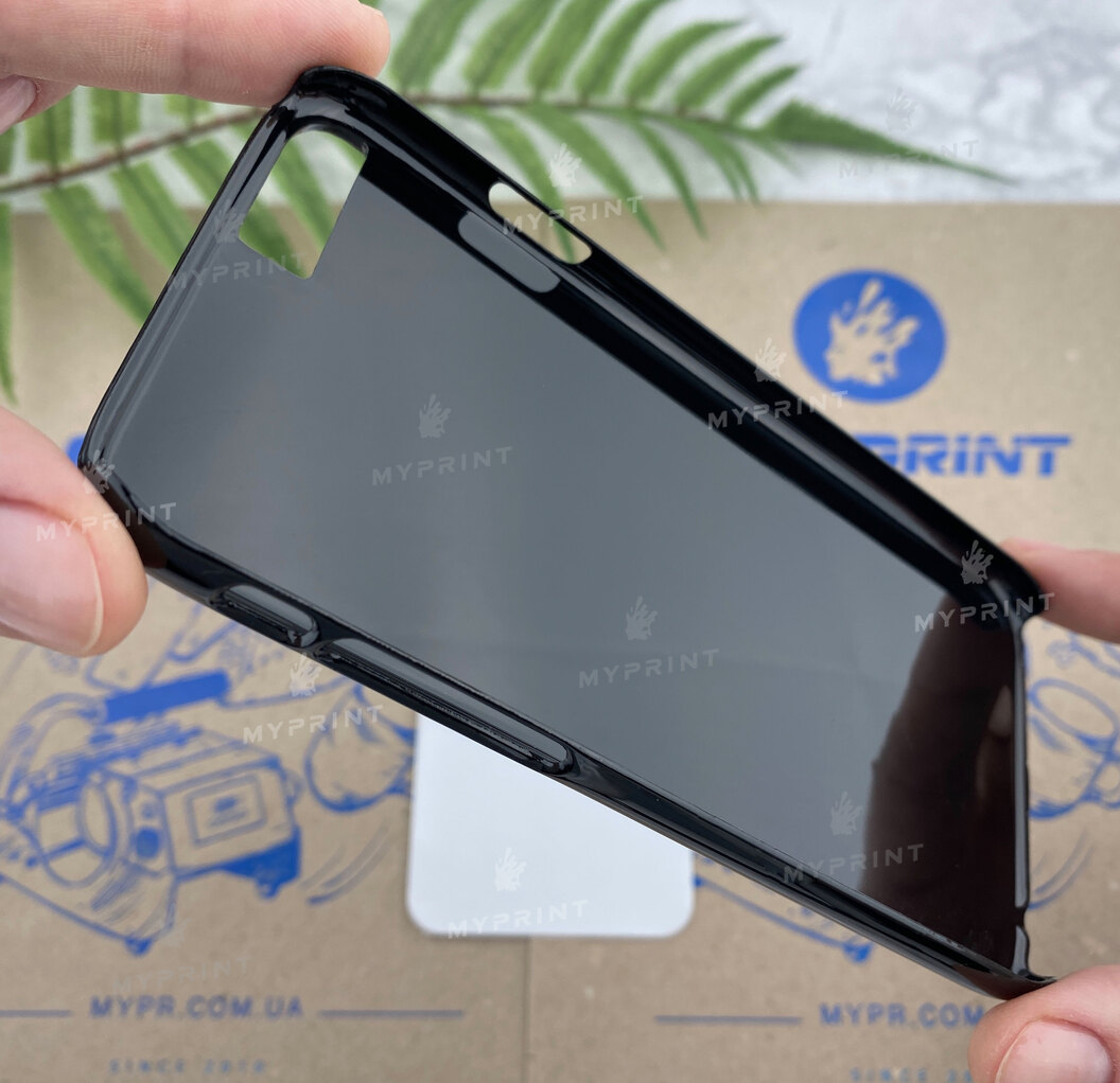 Чехол для сублимации 2D пластиковый (PC) для iPhone 6/6S wide angle черный (3716) - фото 4 Чехол для сублимации 2D пластиковый (PC) для iPhone 6/6S wide angle черный (3716) - фото 4 - Заготовки для сублимации