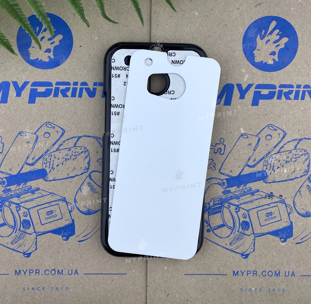Cover for sublimation 2D plastic (PC) for HTC One M8 black (3708) - фото 1 Cover for sublimation 2D plastic (PC) for HTC One M8 black (3708) - фото 1 - Blanks for sublimation