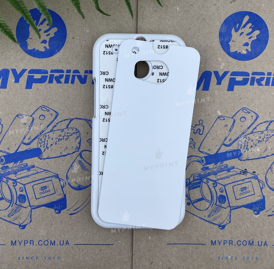 Чехол для сублимации 2D пластиковый (PC) для HTC One M8 белый (3709) - фото 1 Чехол для сублимации 2D пластиковый (PC) для HTC One M8 белый (3709) - фото 1 - Заготовки для сублимации