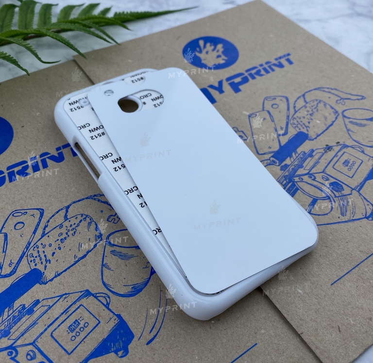 Чехол для сублимации 2D пластиковый (PC) для HTC One M8 белый (3709)  Чехол для сублимации 2D пластиковый (PC) для HTC One M8 белый (3709)
