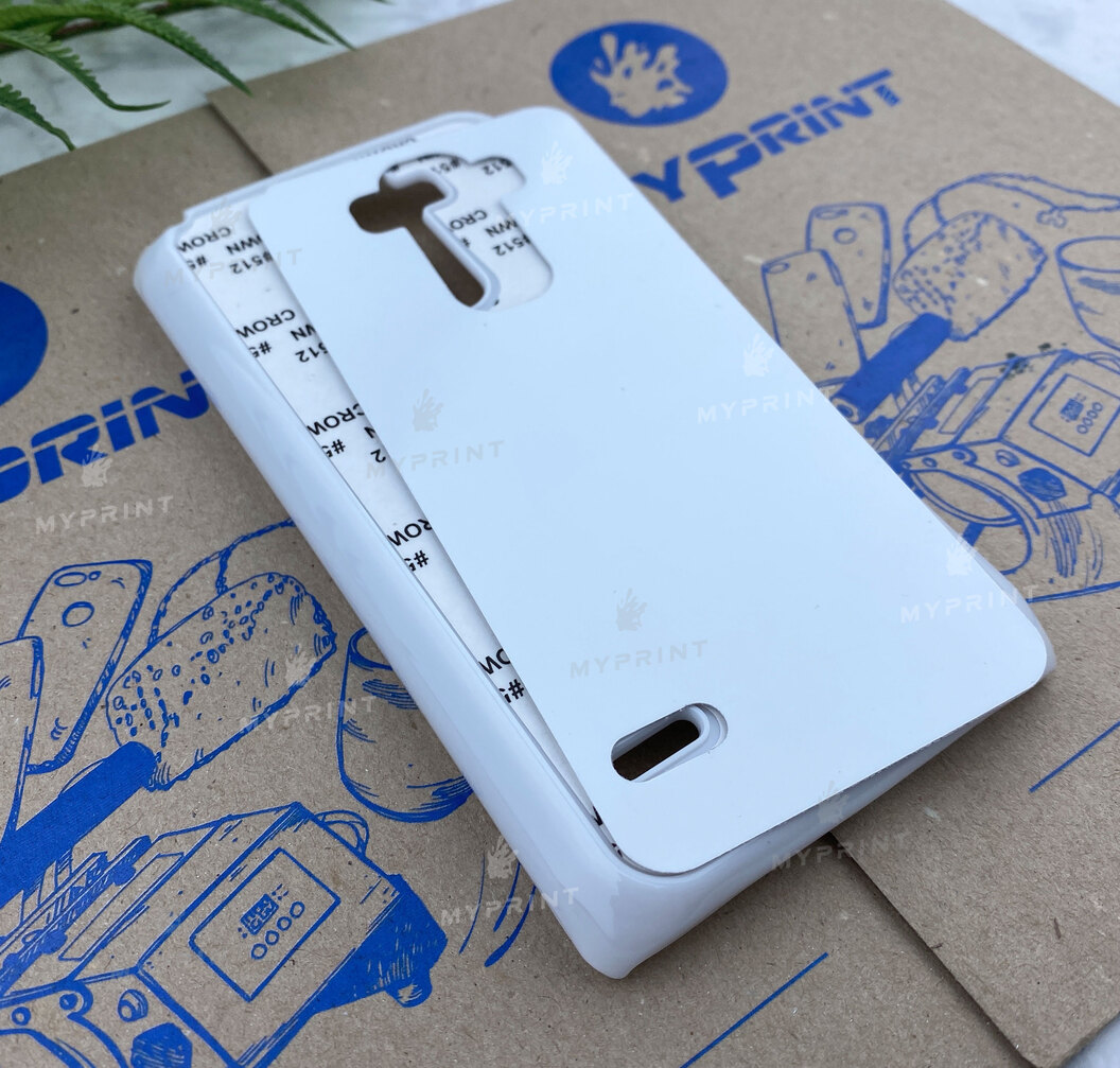 Чехол для сублимации 2D пластиковый (PC) для LG G4 stylus белый (4065) - фото 2 Чехол для сублимации 2D пластиковый (PC) для LG G4 stylus белый (4065) - фото 2 - Заготовки для сублимации