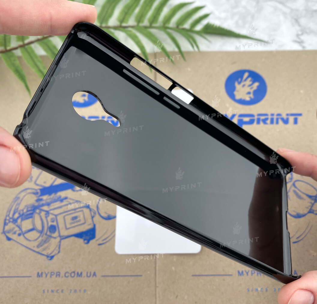 Чехол для сублимации 2D пластиковый (PC) для Meizu M3 Note черный (3898) - фото 4 Чехол для сублимации 2D пластиковый (PC) для Meizu M3 Note черный (3898) - фото 4 - Заготовки для сублимации