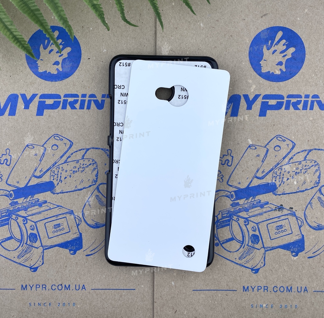 Чохол для сублімації 2D пластиковий (PC) для Nokia 640 чорний (4013) - фото 1 Чохол для сублімації 2D пластиковий (PC) для Nokia 640 чорний (4013) - фото 1 - Заготовки для сублімації