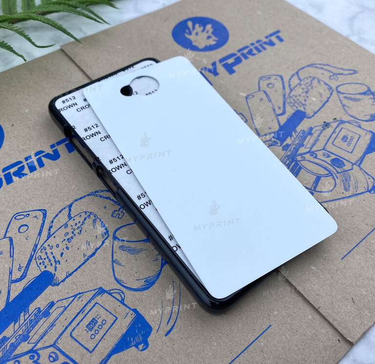 Cover for sublimation 2D plastic (PC) for Nokia 650 black (4018)  Cover for sublimation 2D plastic (PC) for Nokia 650 black (4018)