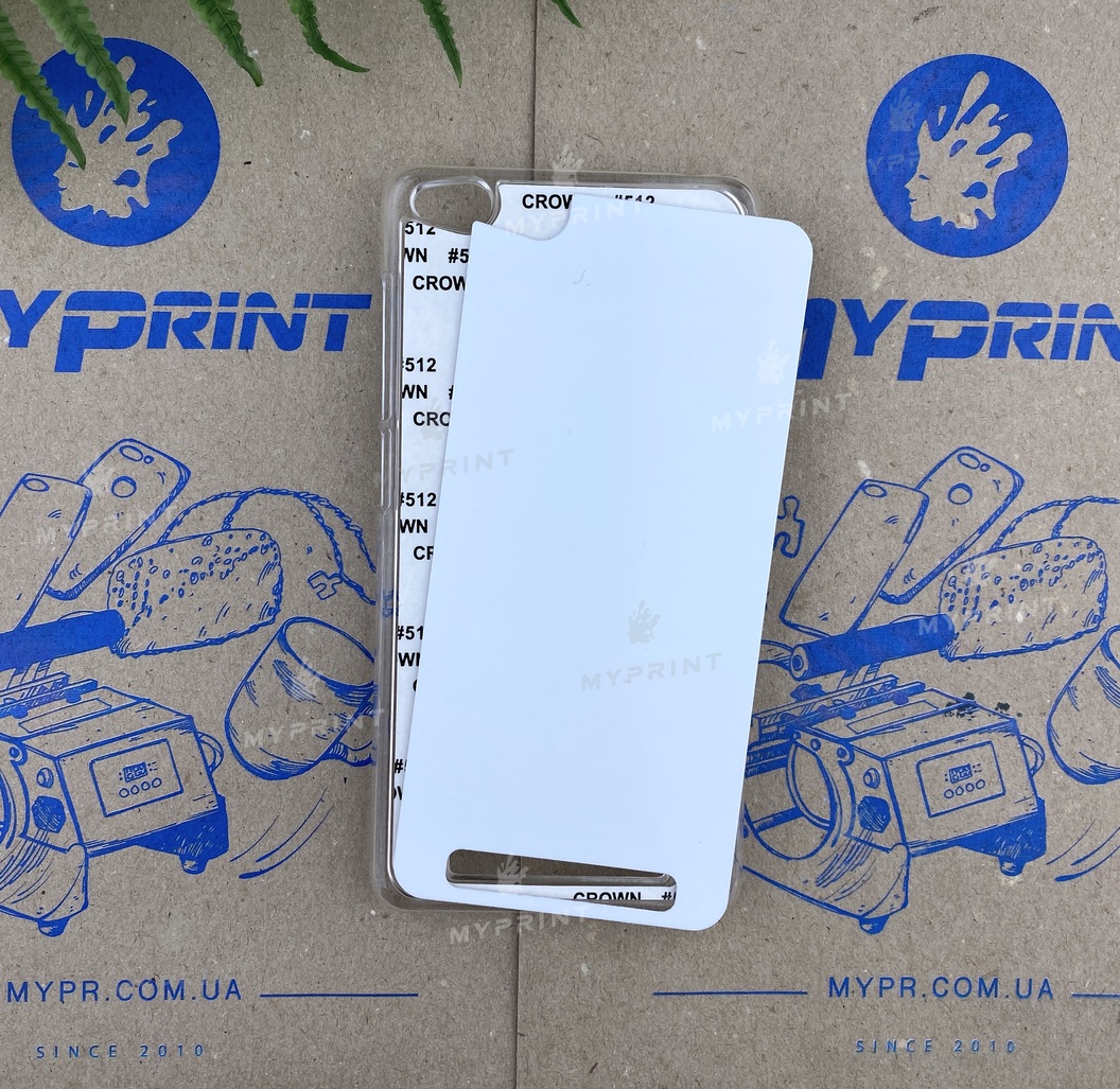 Чехол для сублимации 2D пластиковый (PC) для Xiaomi Redmi 3 прозрачный (3883) - фото 1 - Заготовки для сублимации