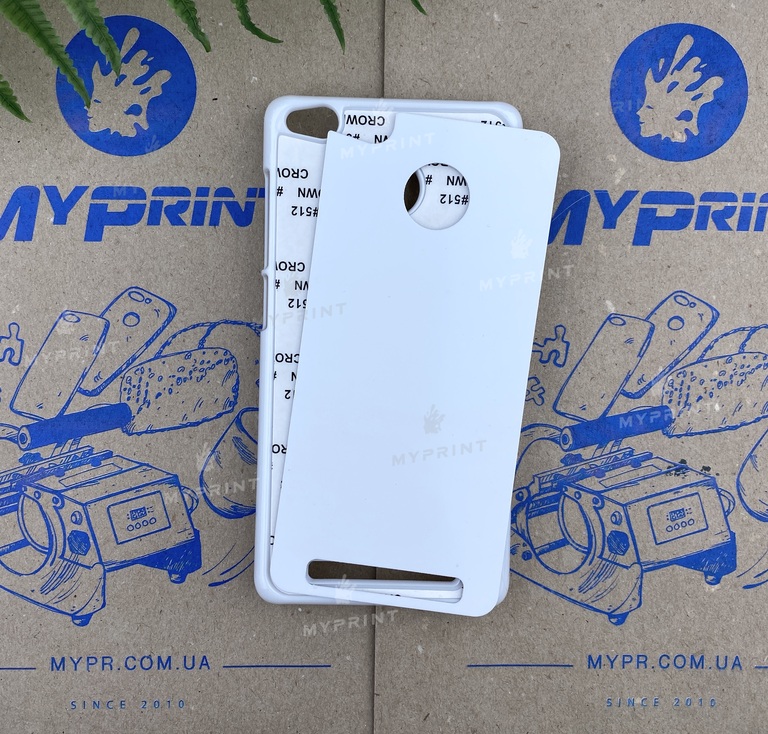 Cover for sublimation 2D plastic (PC) for Xiaomi Redmi 3s white (3885)  Cover for sublimation 2D plastic (PC) for Xiaomi Redmi 3s white (3885)