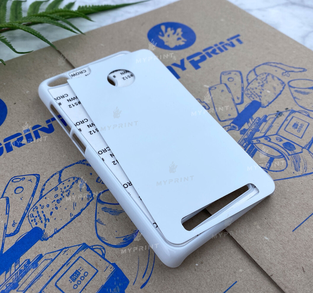 Cover for sublimation 2D plastic (PC) for Xiaomi Redmi 3s white (3885) - фото 2 Cover for sublimation 2D plastic (PC) for Xiaomi Redmi 3s white (3885) - фото 2 - Blanks for sublimation