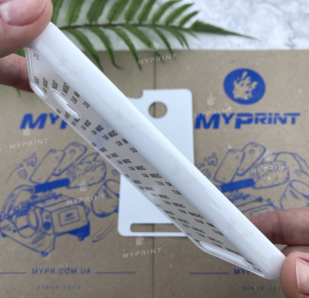 Cover for sublimation 2D plastic (PC) for Xiaomi Redmi 3s white (3885) - фото 3 Cover for sublimation 2D plastic (PC) for Xiaomi Redmi 3s white (3885) - фото 3 - Blanks for sublimation