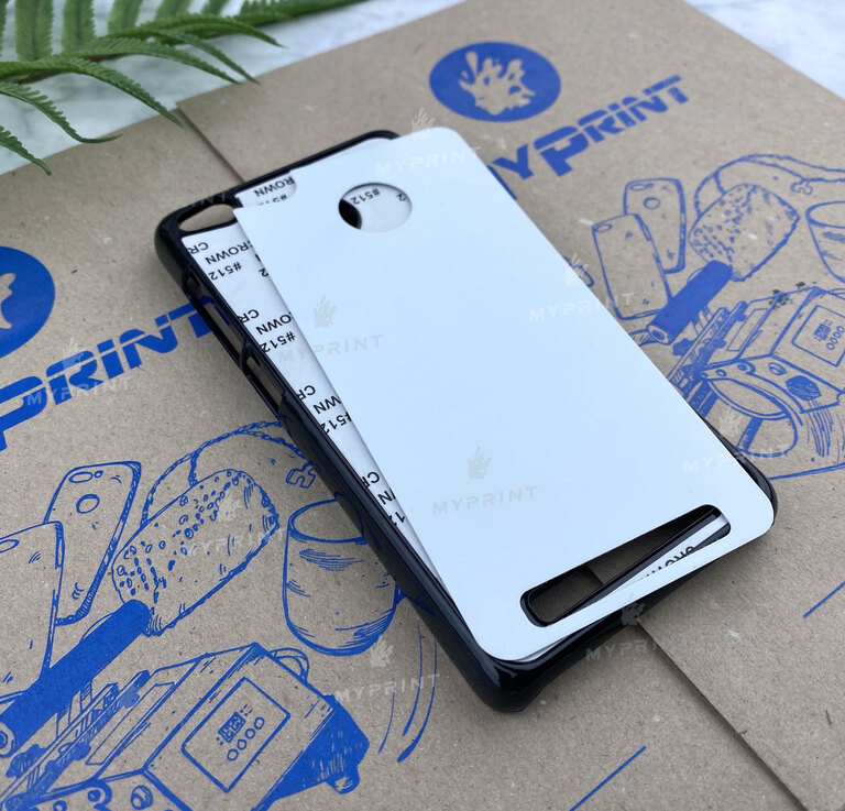 Cover for sublimation 2D plastic (PC) for Xiaomi Redmi 3s black (3886)  Cover for sublimation 2D plastic (PC) for Xiaomi Redmi 3s black (3886)