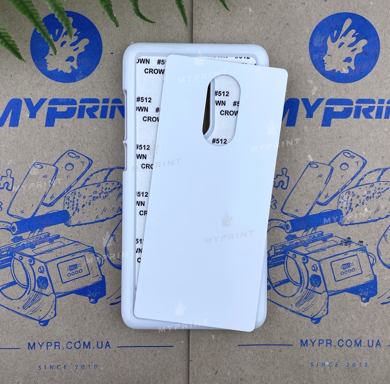 Чохол для сублімації 2D пластиковий (PC) для Xiaomi Redmi Note 4 білий (3893)  Чохол для сублімації 2D пластиковий (PC) для Xiaomi Redmi Note 4 білий (3893)